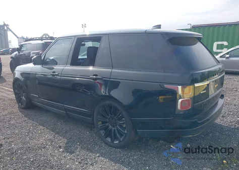 2018 Land Rover Range Rover 5.0L V8 Supercharged из США, поврежденный, VIN SALGS2RE3JA389370